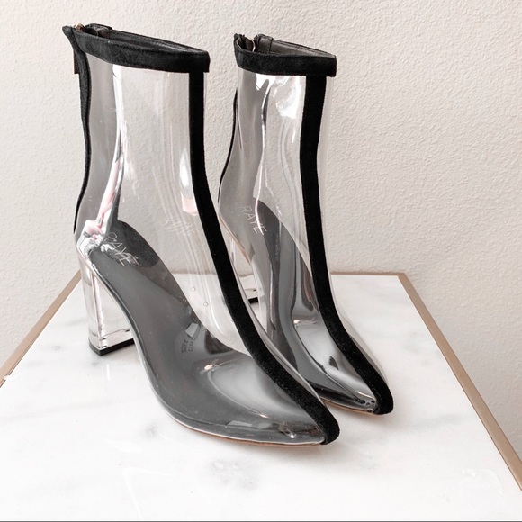 Raye Felicity Clear Plastic Boots 7 - Picture 5 of 7